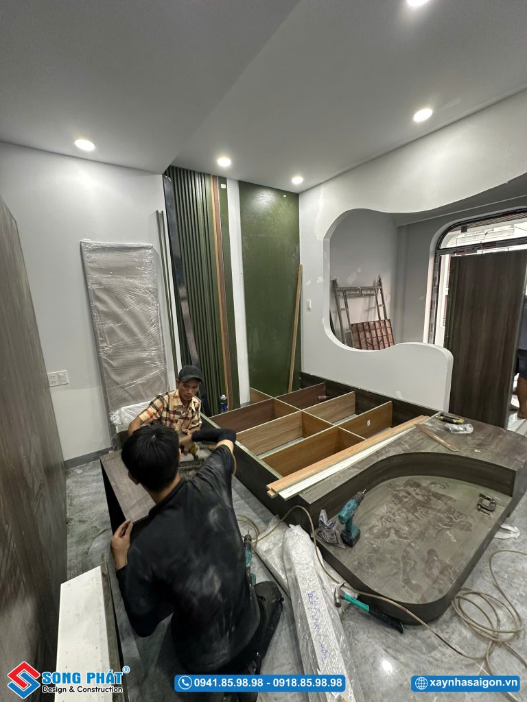 07/02 Thi công nội thất
