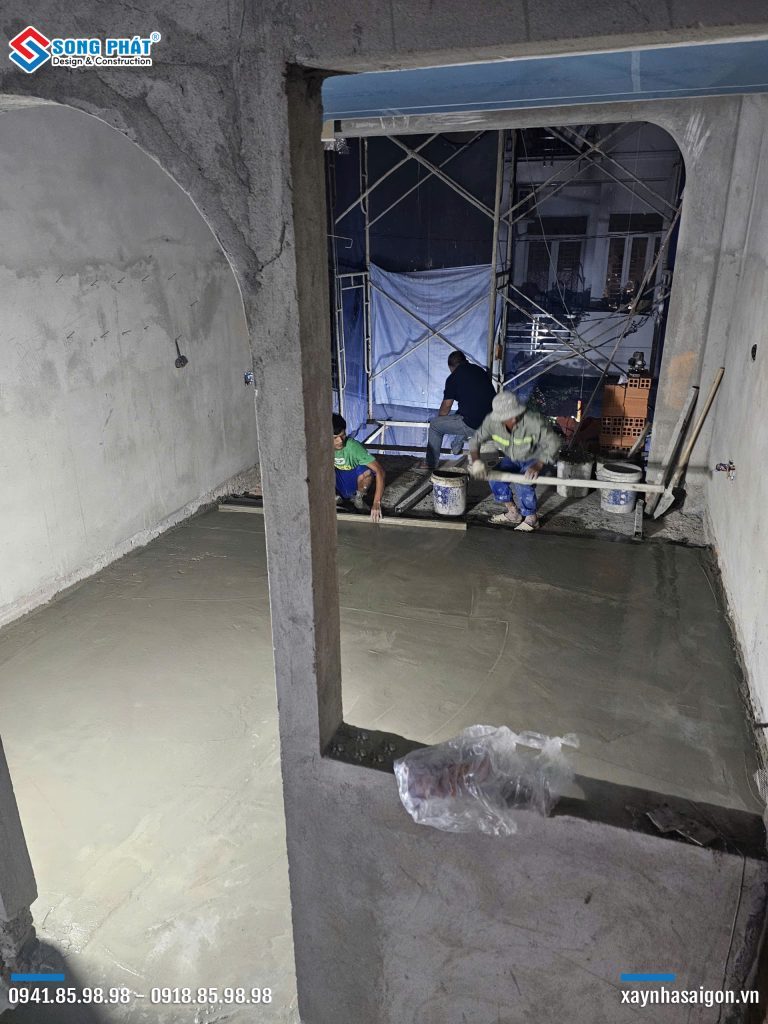 28/12 Cán nền tầng trệt