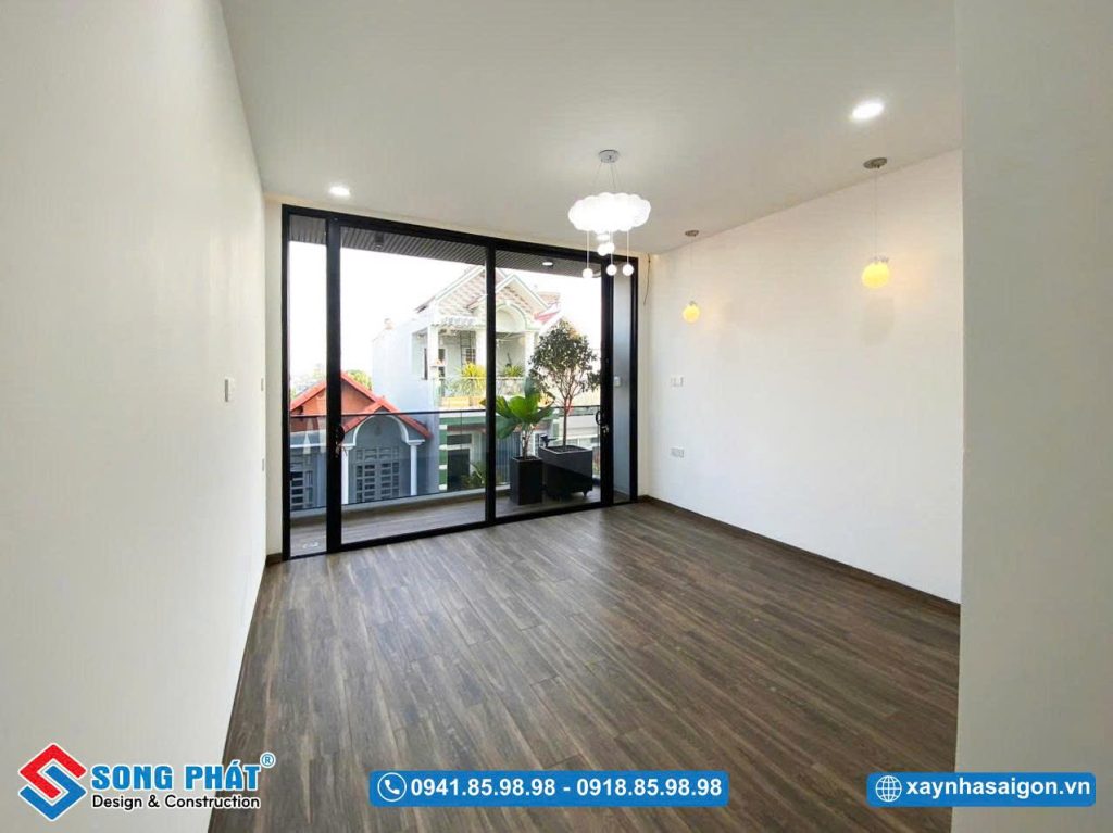 Không gian phòng ngủ ấm áp, riêng tư và đầy thư giãn sau một ngày dài.