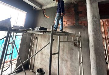 27/12 Tô tường trong nhà lầu 1