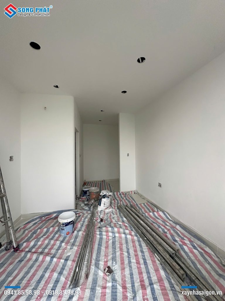 30/01 Thi công sơn nước lớp 2