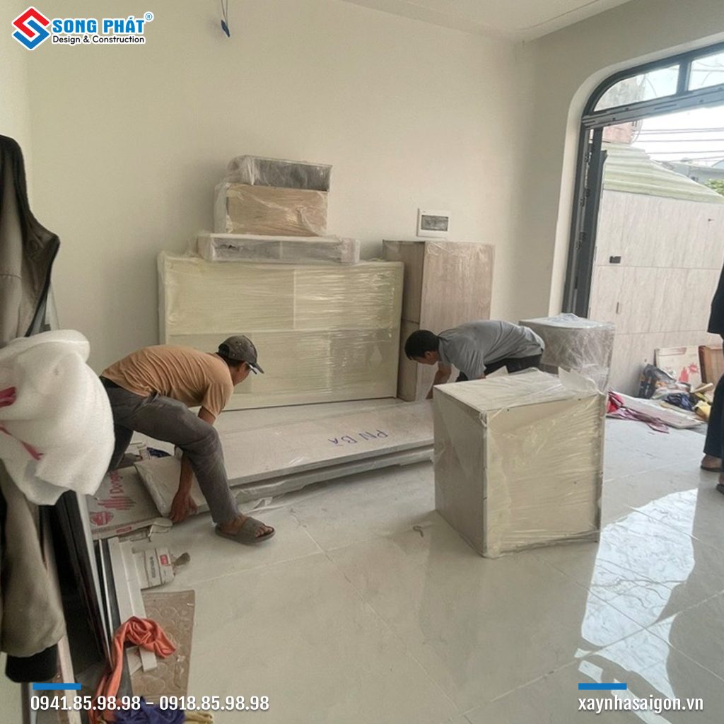 27/01 Thi công nội thất