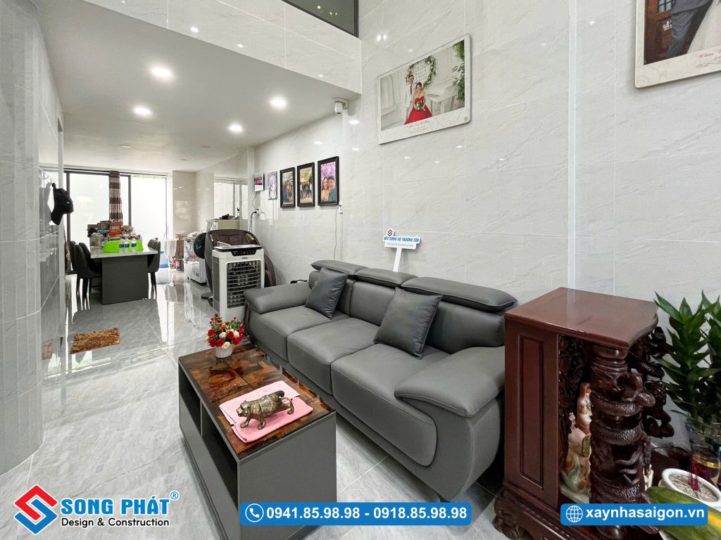 Vật dụng được bố trí phù hợp với diện tích không gian