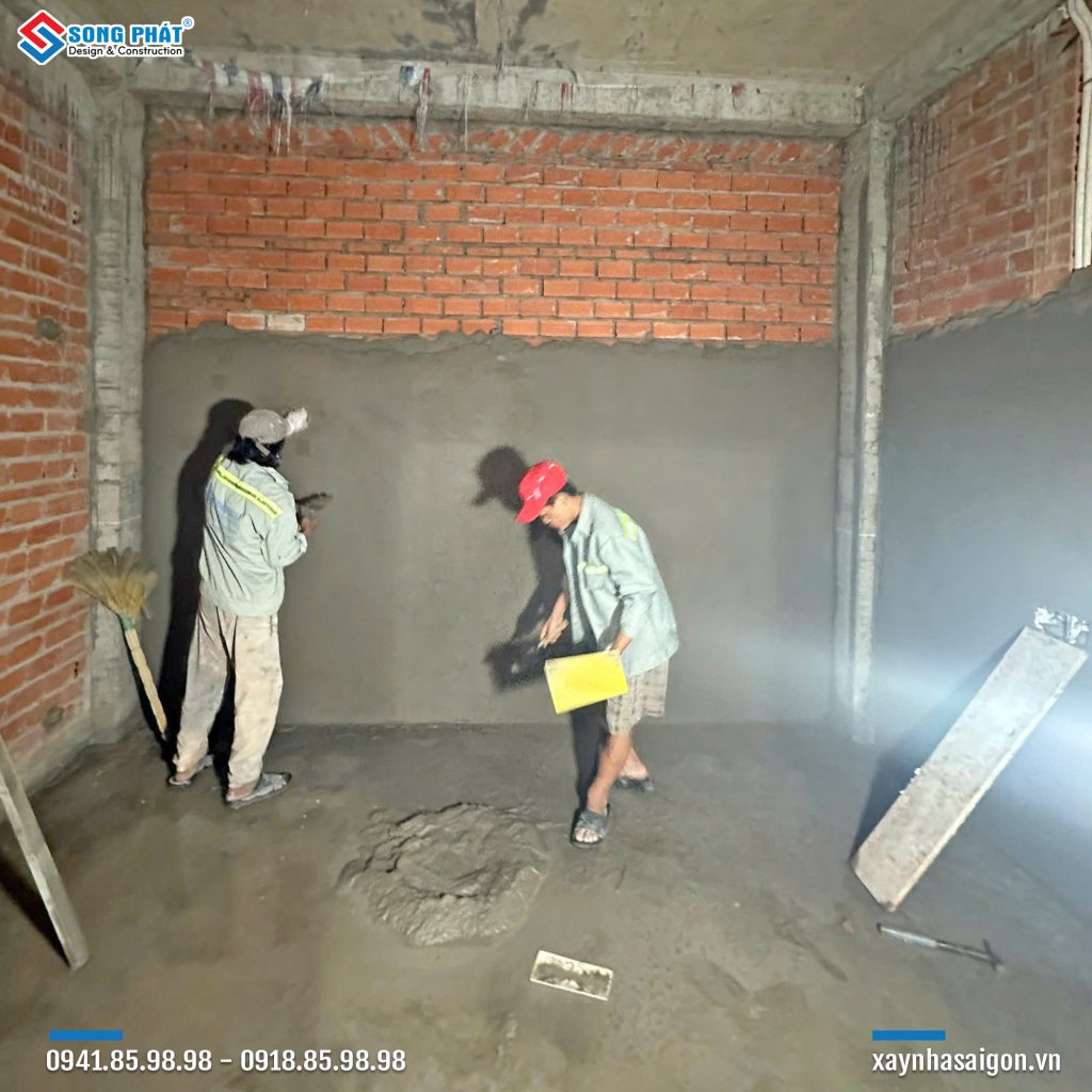 16/08 Tô tường lầu 1