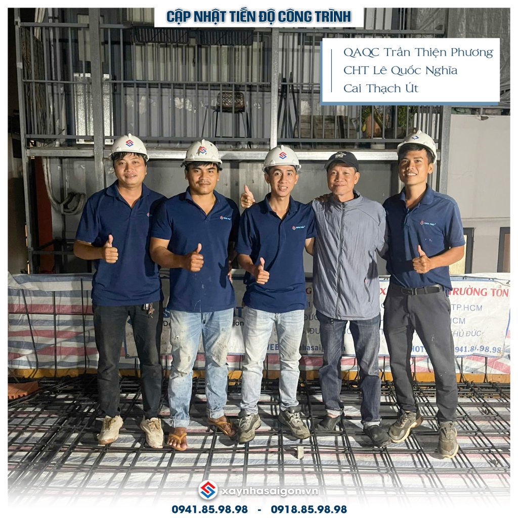 Đội ngũ Song Phát có mặt nghiệm thu thép sàn hoàn thiện
