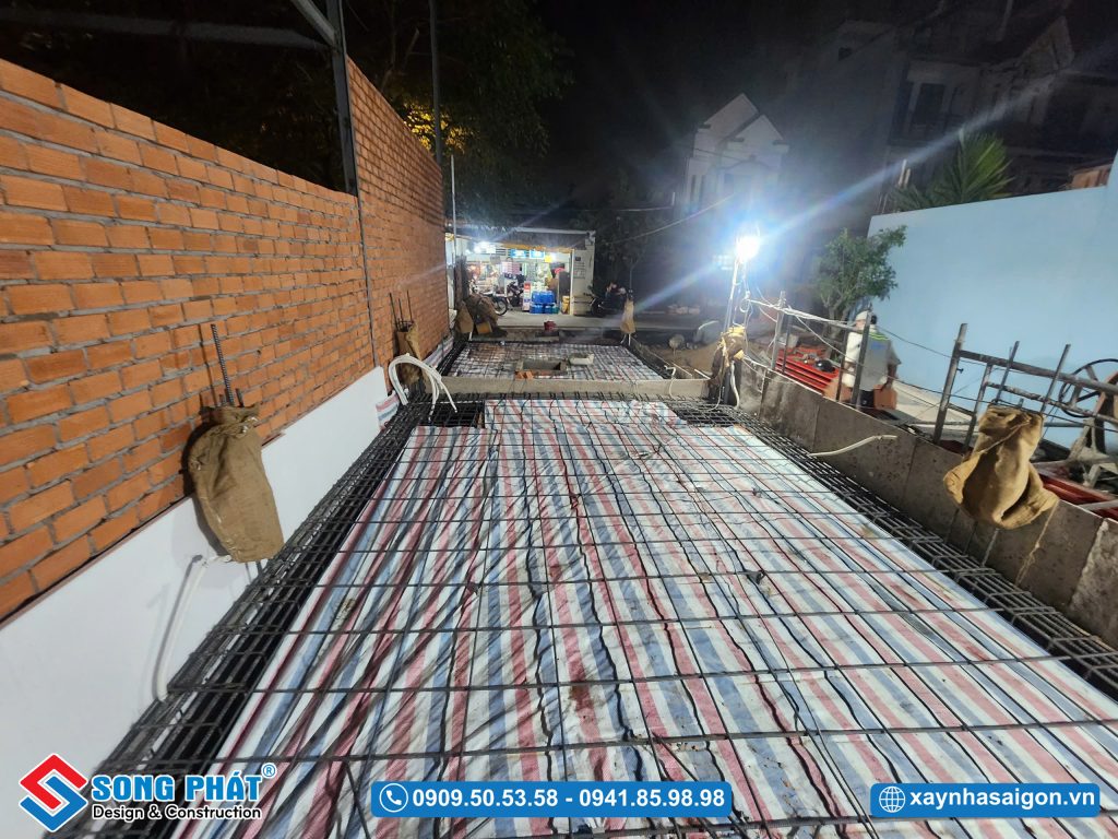 GCLĐ thép sàn tầng trệt