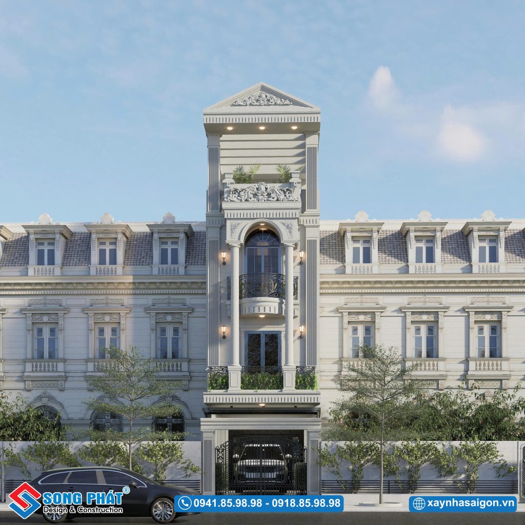Phương án mặt tiền gia đình anh Minh Anh đã chốt thi công