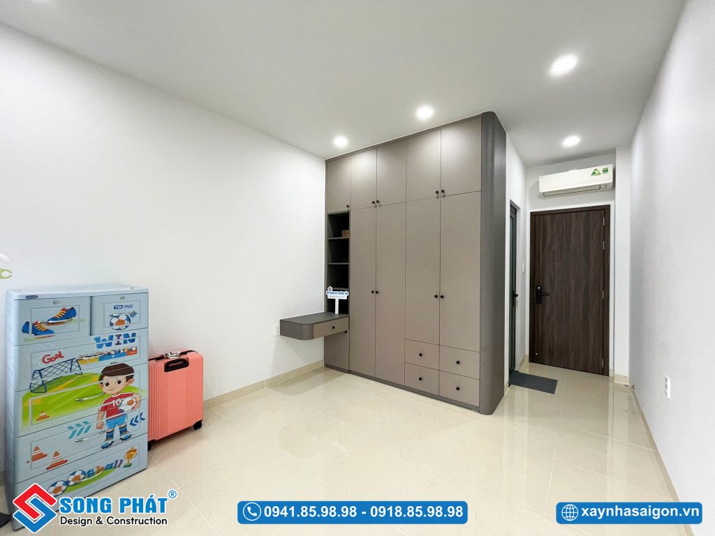 Nội thất cùng tone tạo sự đồng nhất cho không gian ngôi nhà