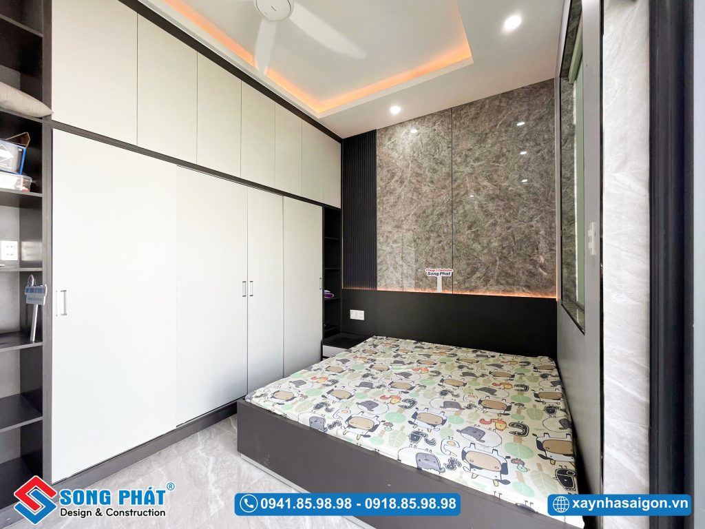 Tủ quần áo kịch trần tối ưu không gian sử dụng