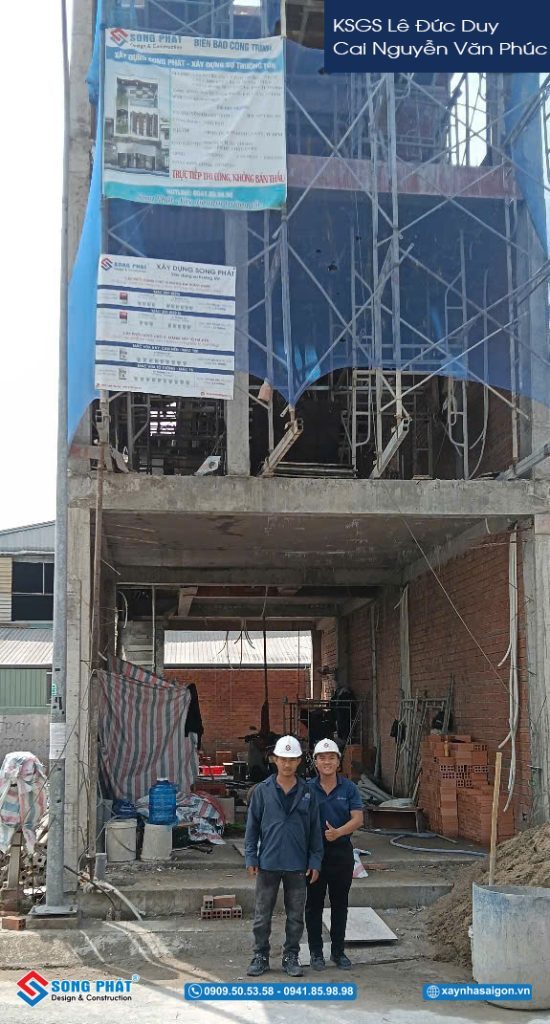 KSGS và Cai công trình nghiệm thu thép sàn, giám sát quá trình đổ bê tông