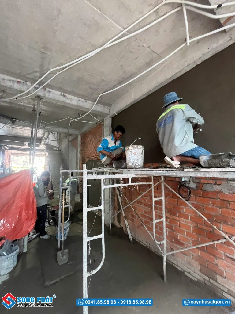 30/07 Tô tường trệt