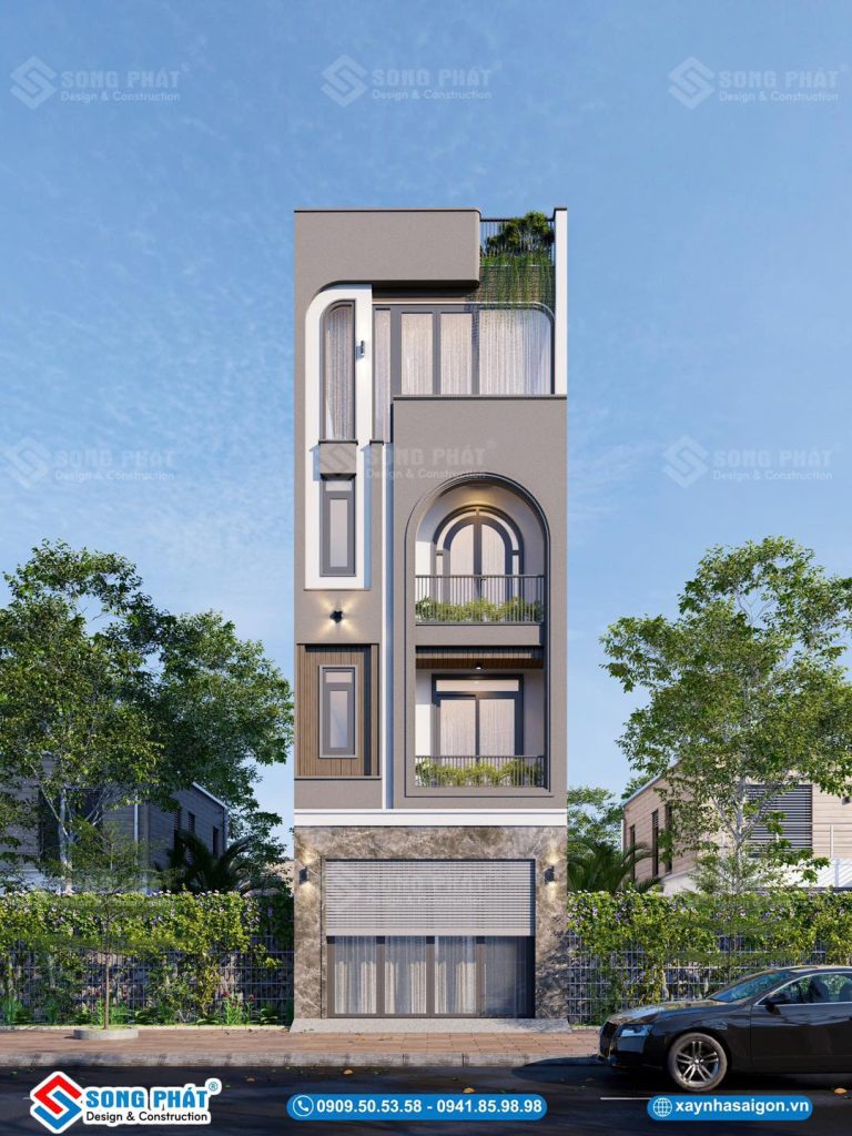 Phương án mặt tiền gia đình anh Sáng đã chốt