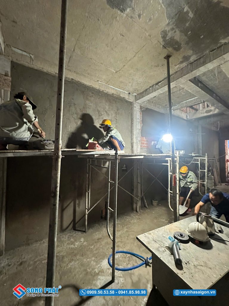 12/05 Tô tường trệt