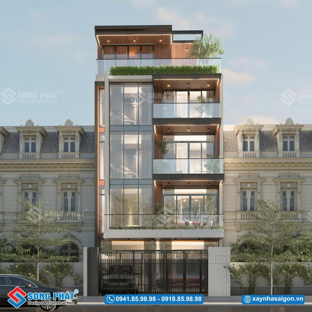 Phương án mặt tiền gia đình chị Trang đã chốt 