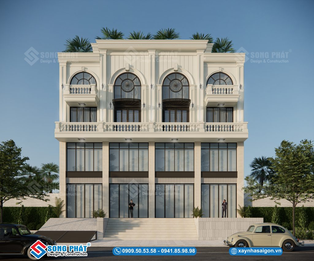 Phương án mặt tiền gia đình anh Hào đã chốt 