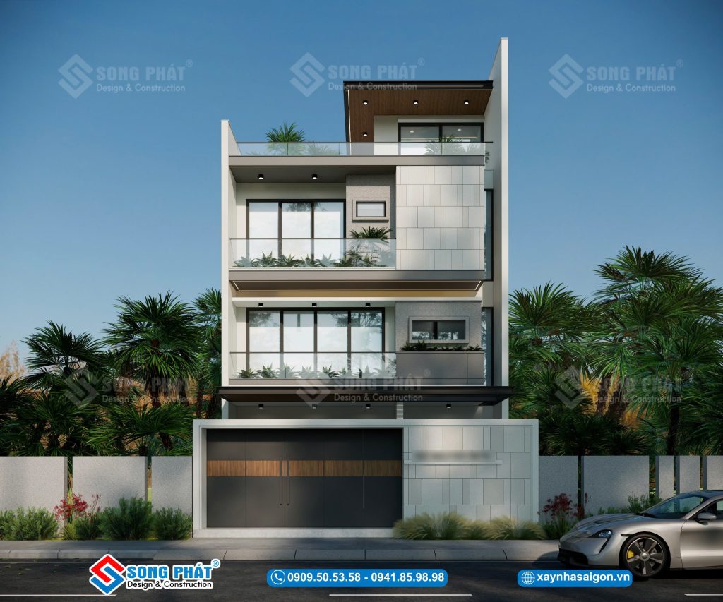 Phương án mặt tiền gia đình anh Duy đã chốt 