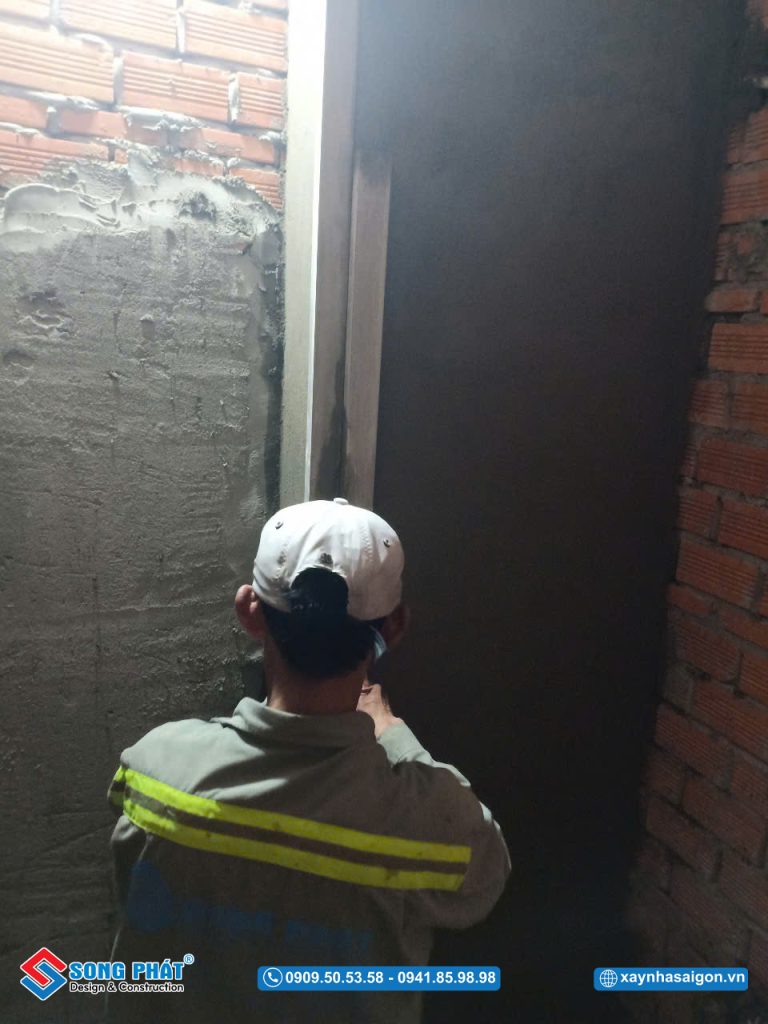13/02 Xây tô hộp gen lầu 1