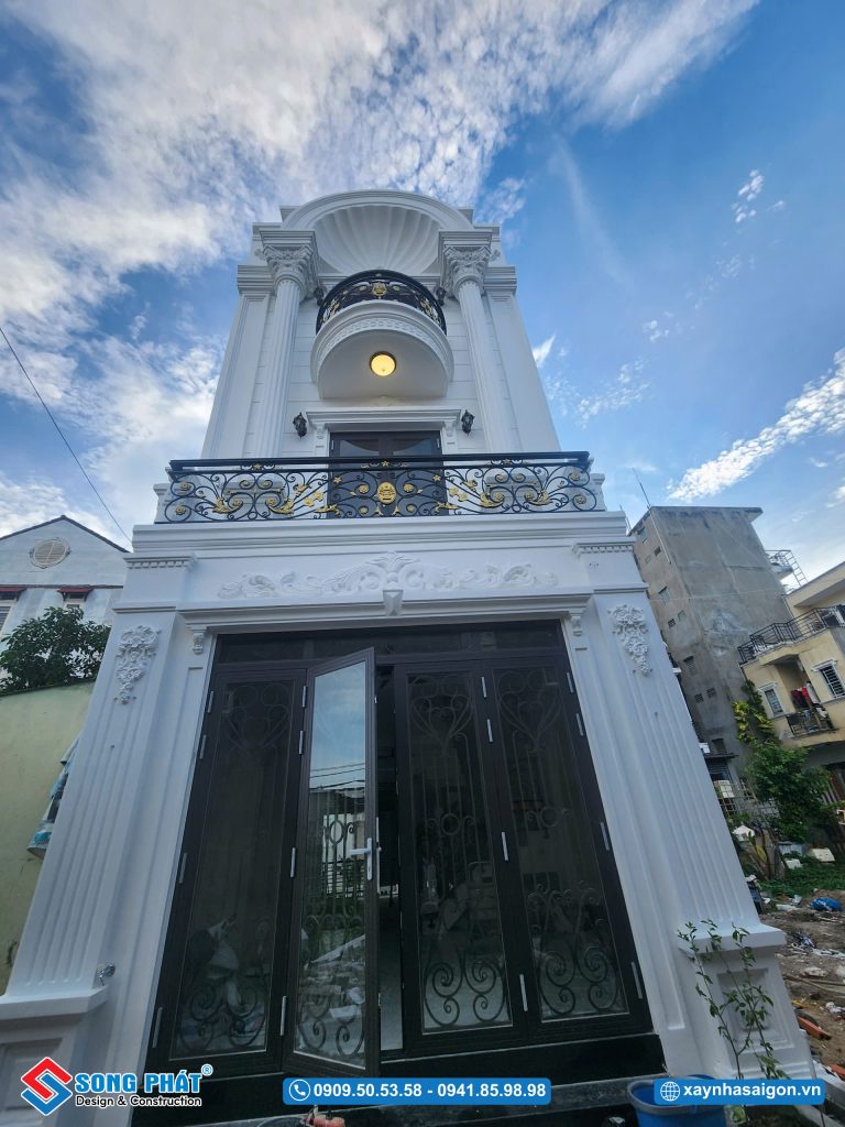 02/04 Mặt tiền hoàn thiện chờ ngày bàn giao