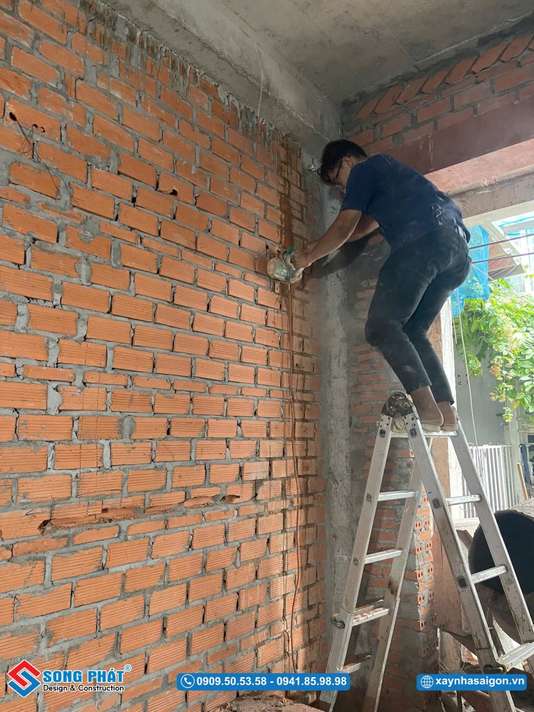 21/02 Thi công ME trệt