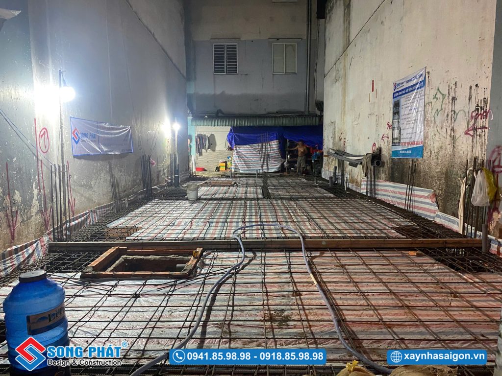 19/07 Hoàn thiện đi thép sàn trệt 