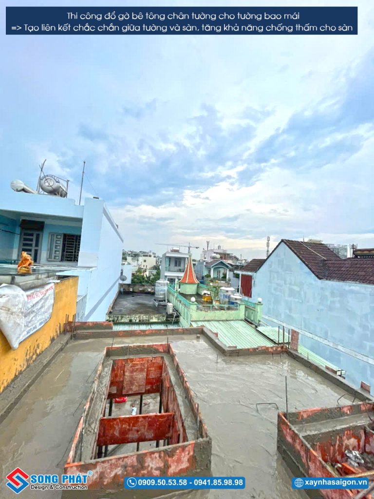 20/06 Cất nóc sàn mái 