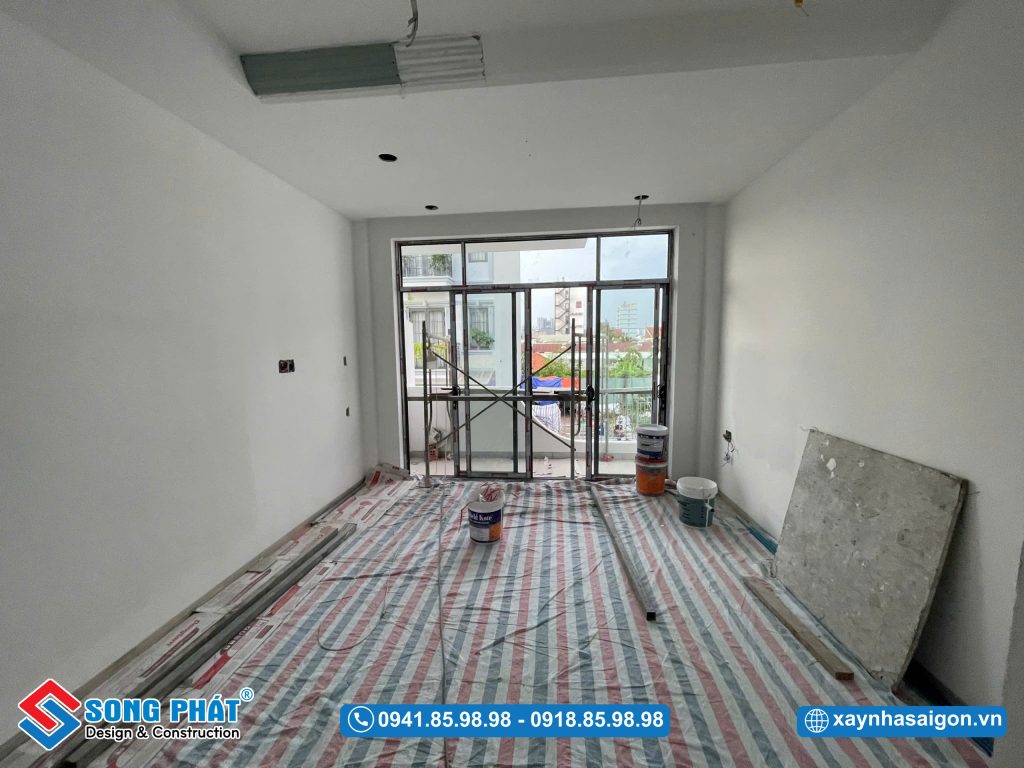 15/07 Thi công bả xã bột 