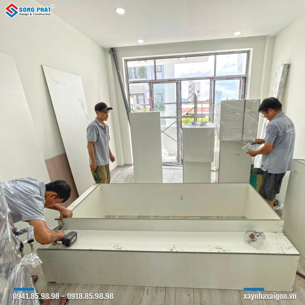27/07 Thi công nội thất