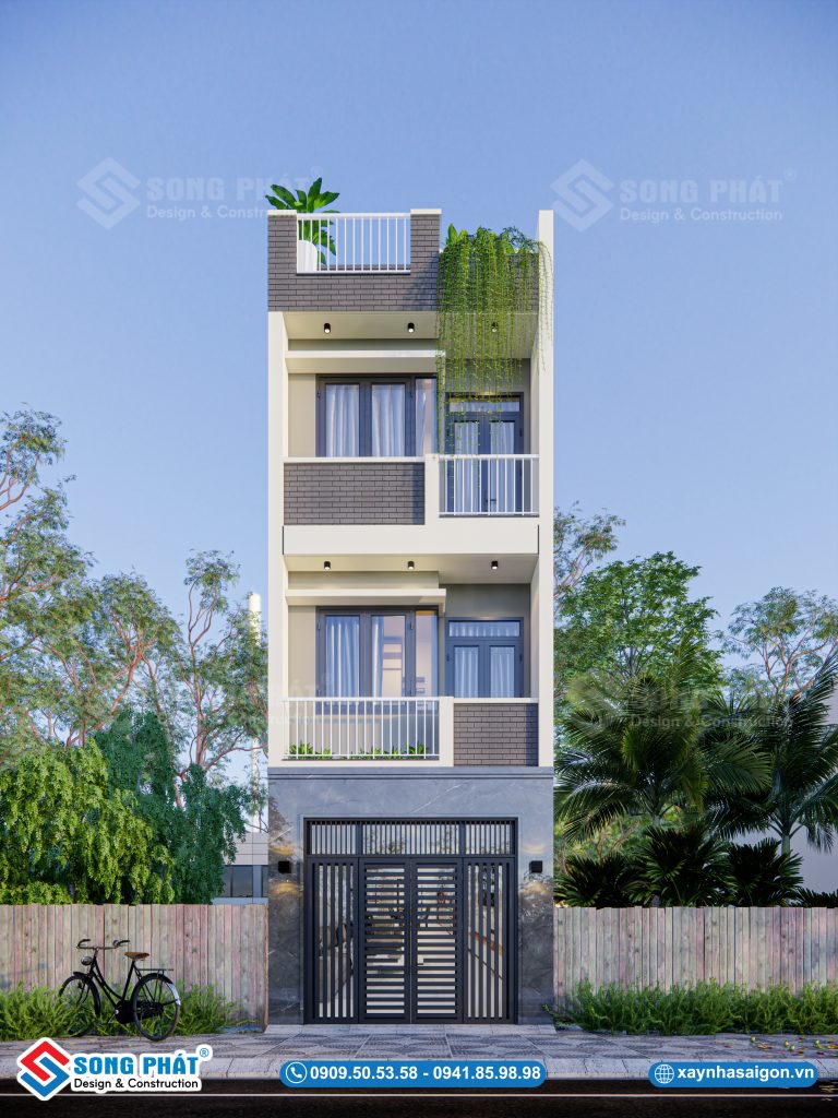 Phương án mặt tiền gia đình đã chốt để thi công