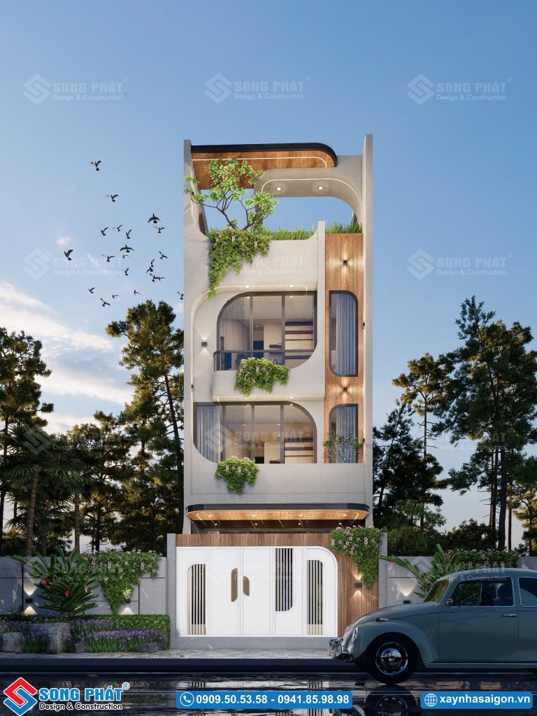 Phương án mặt tiền gia đình đã chốt