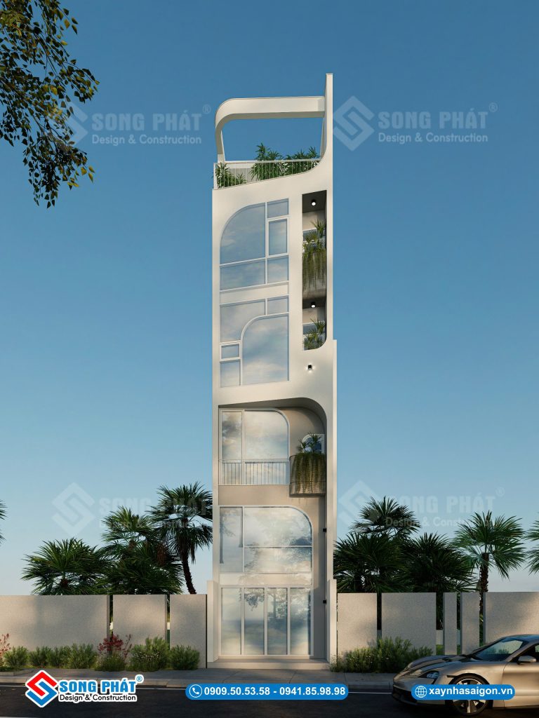 Phương án mặt tiền gia đình anh Huy đã chốt
