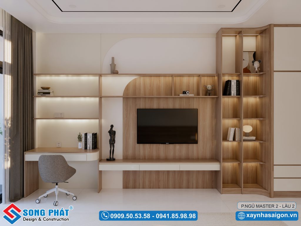 Nội thất full gỗ mang đến cảm giác thanh lịch