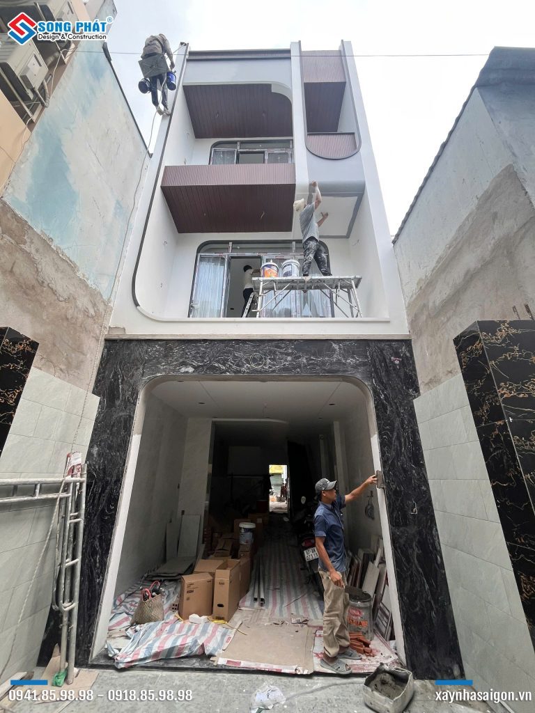 09/10 Thi công sơn nước hoàn thiện