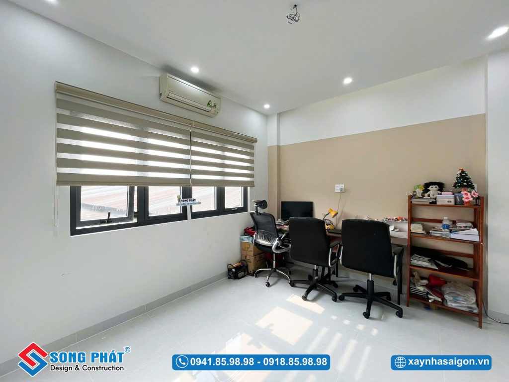 Không gian học của các bé được đảm bảo tối ưu ánh sáng tự nhiên