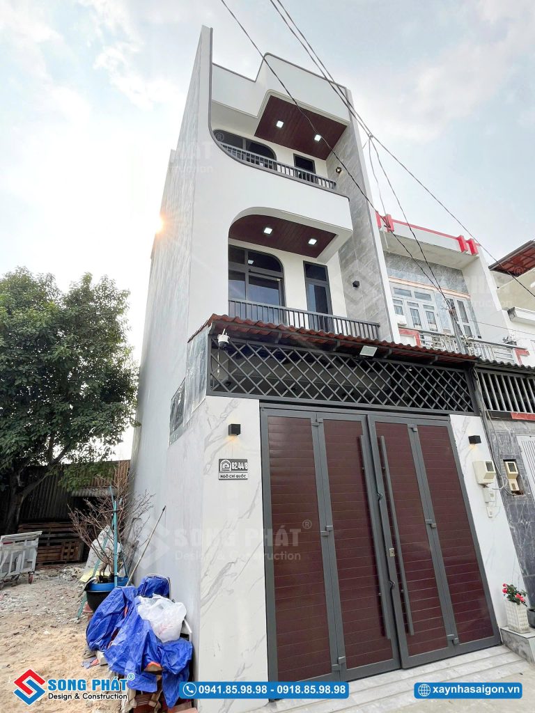 Tổng thể kiến trúc hài hòa, đường nét hiện đại và tinh tế.