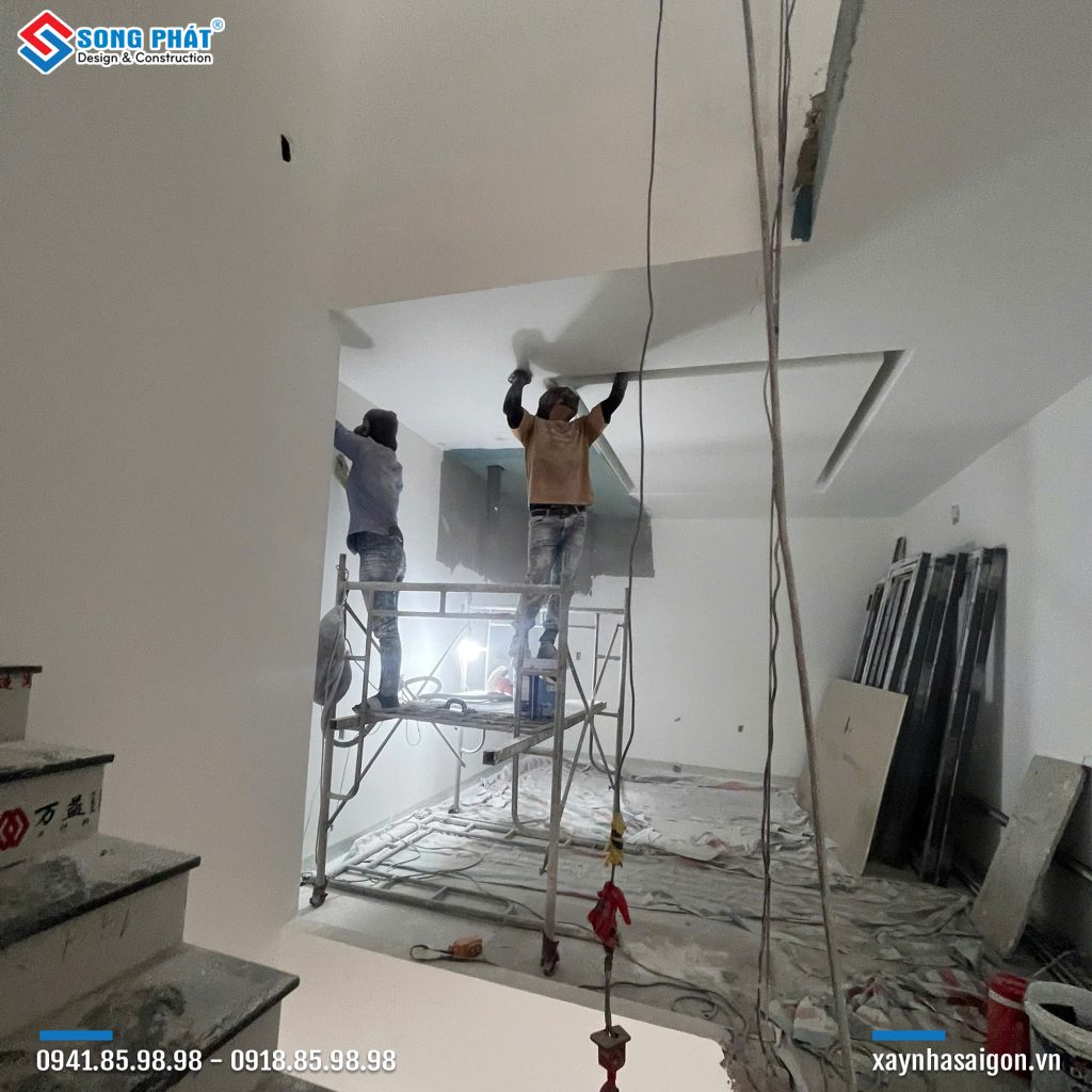 22/09 Thi công sơn nước