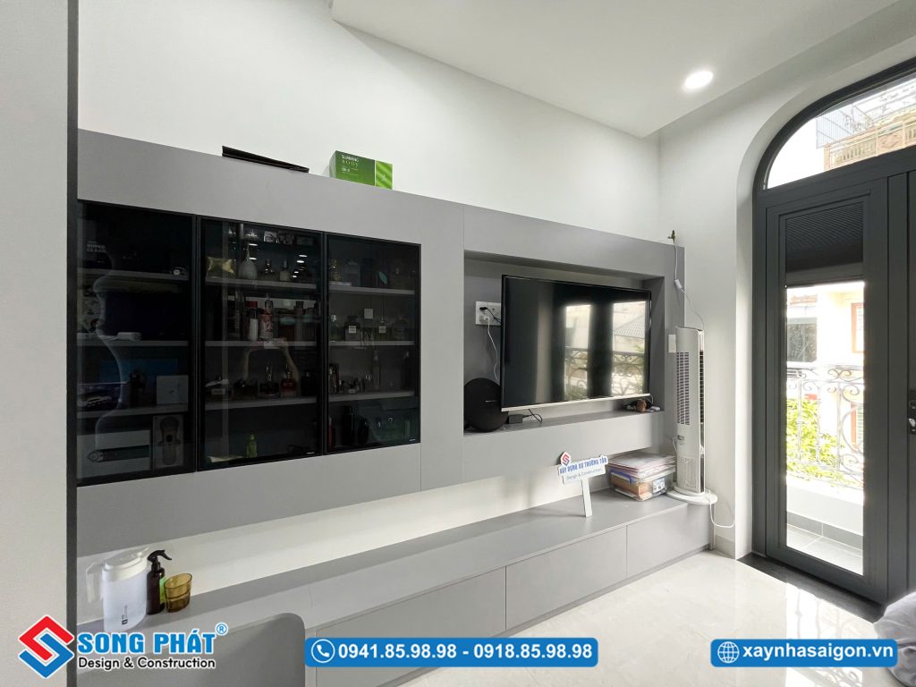 Phòng ngủ được bố trí gọn gàng, dễ sắp xếp nội thất