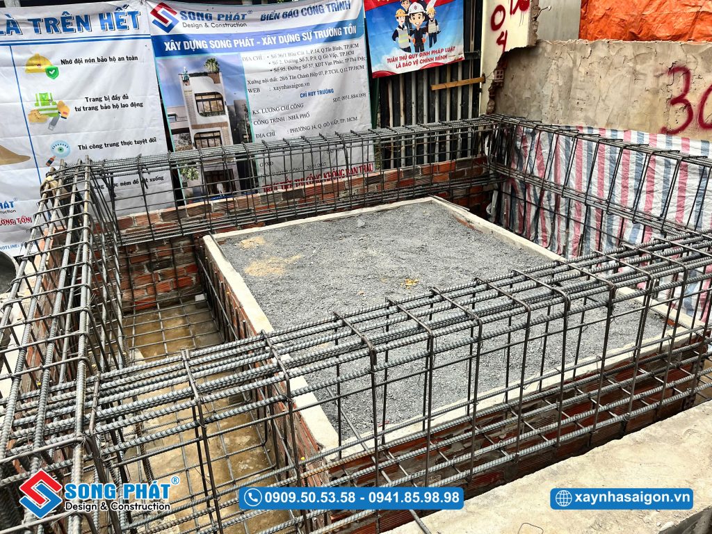 21/02 Gia công cốt thép móng