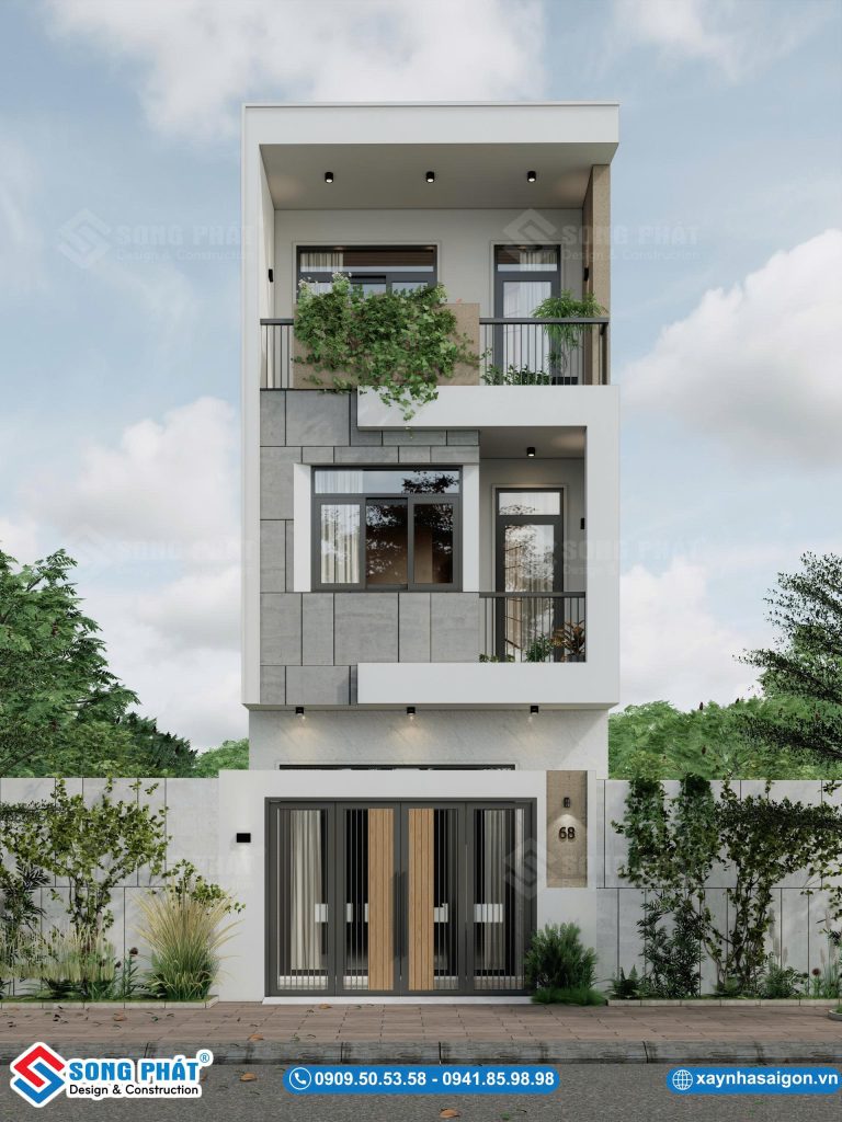 Phương án mặt tiền gia đình anh Vinh đã chốt