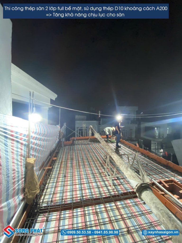 26/05 Hoàn thiện đi thép sàn mái