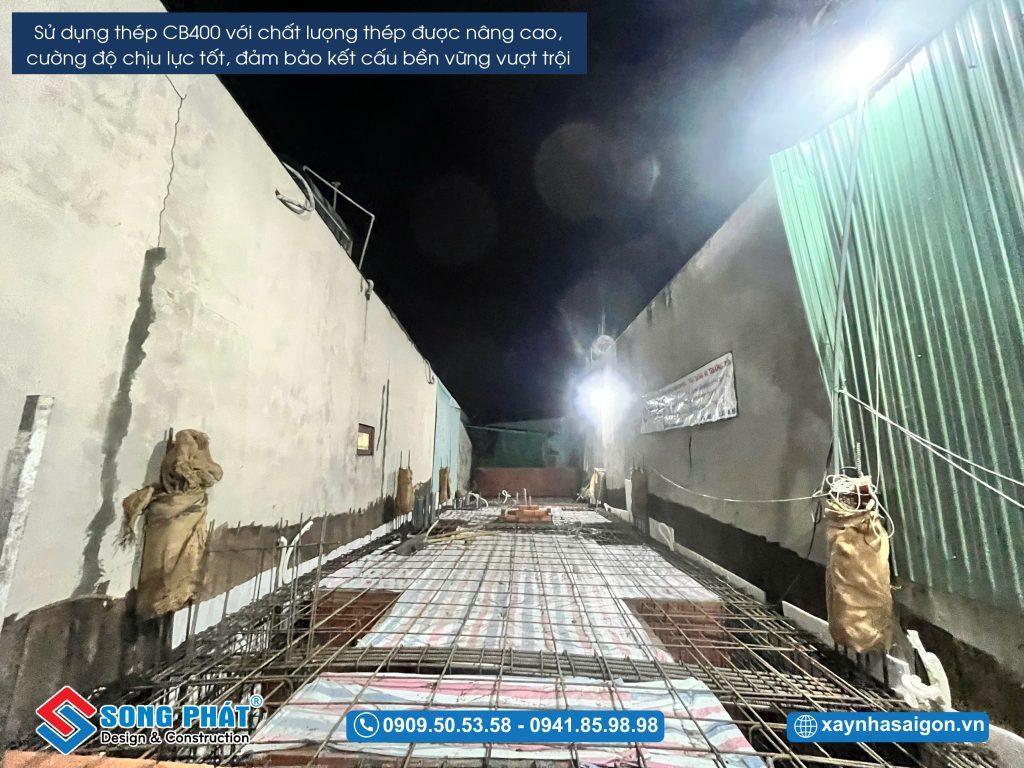 20/05 Hoàn thiện đi thép móng – sàn trệt