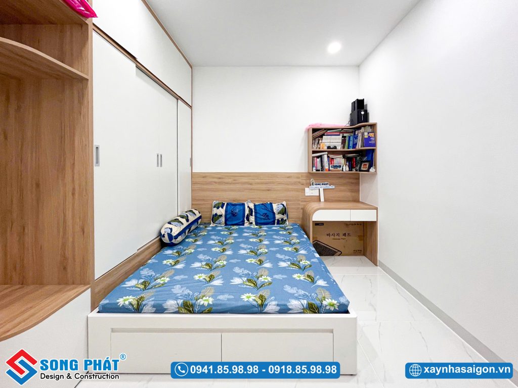 Nội thất được bố trí hợp lý giúp tối ưu không gian sử dụng.