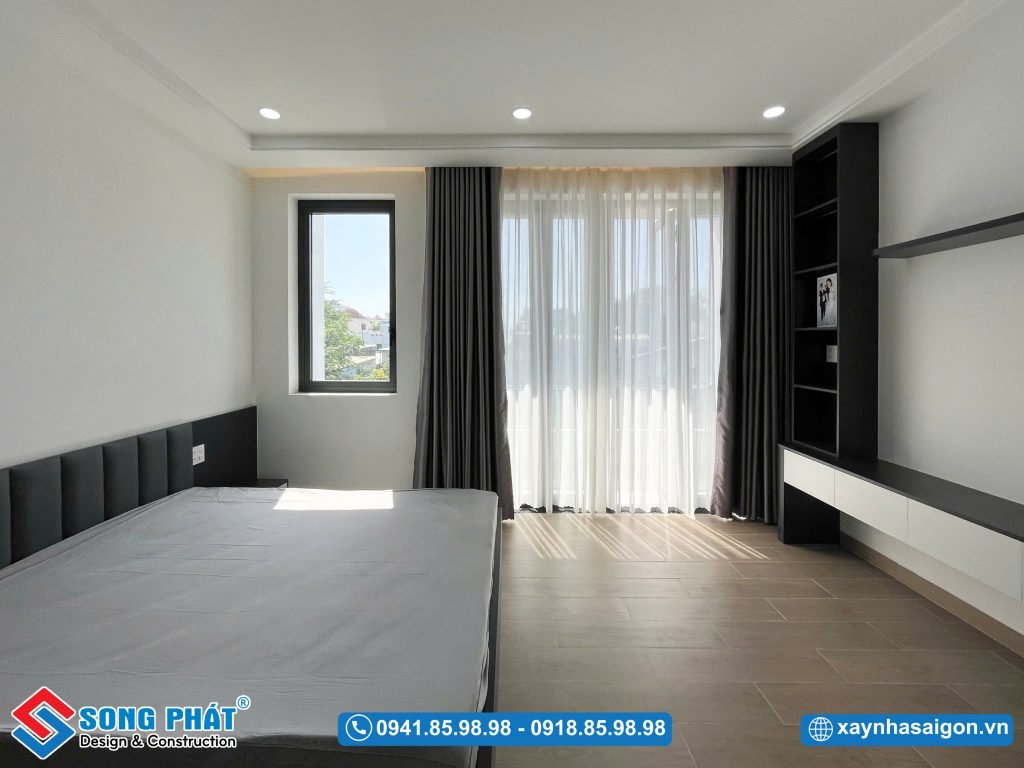 Rèm 2 lớp linh hoạt trong việc điều chỉnh lượng ánh sáng vào trong phòng