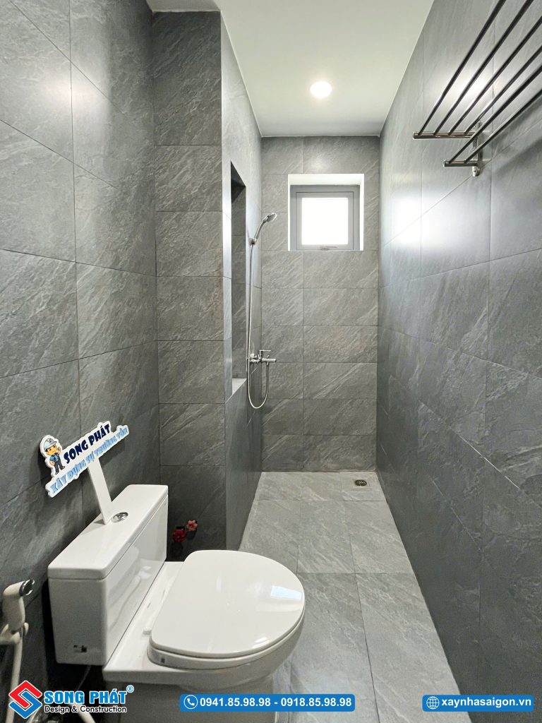WC được trang bị các vật dụng cơ bản
