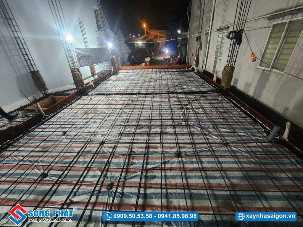 18/04 hoàn thiện đi thép sàn trệt