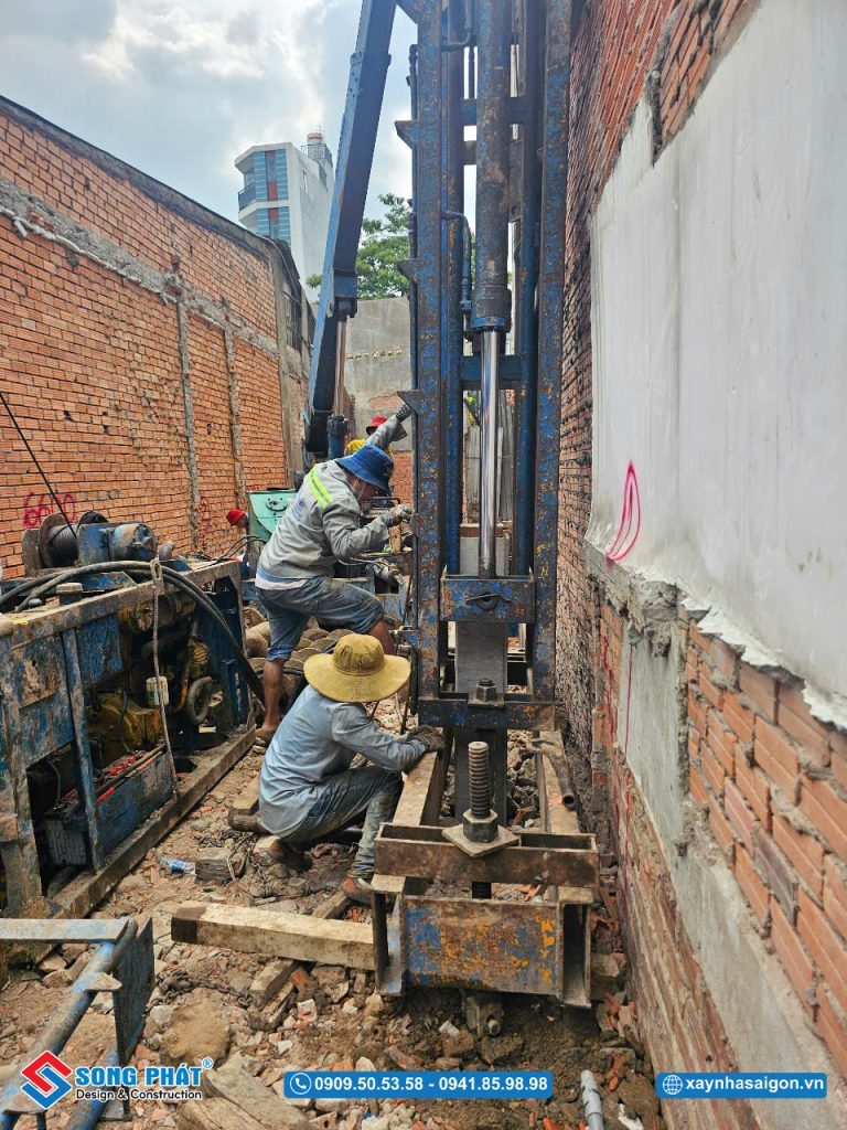 11/03 Thi công ép cọc