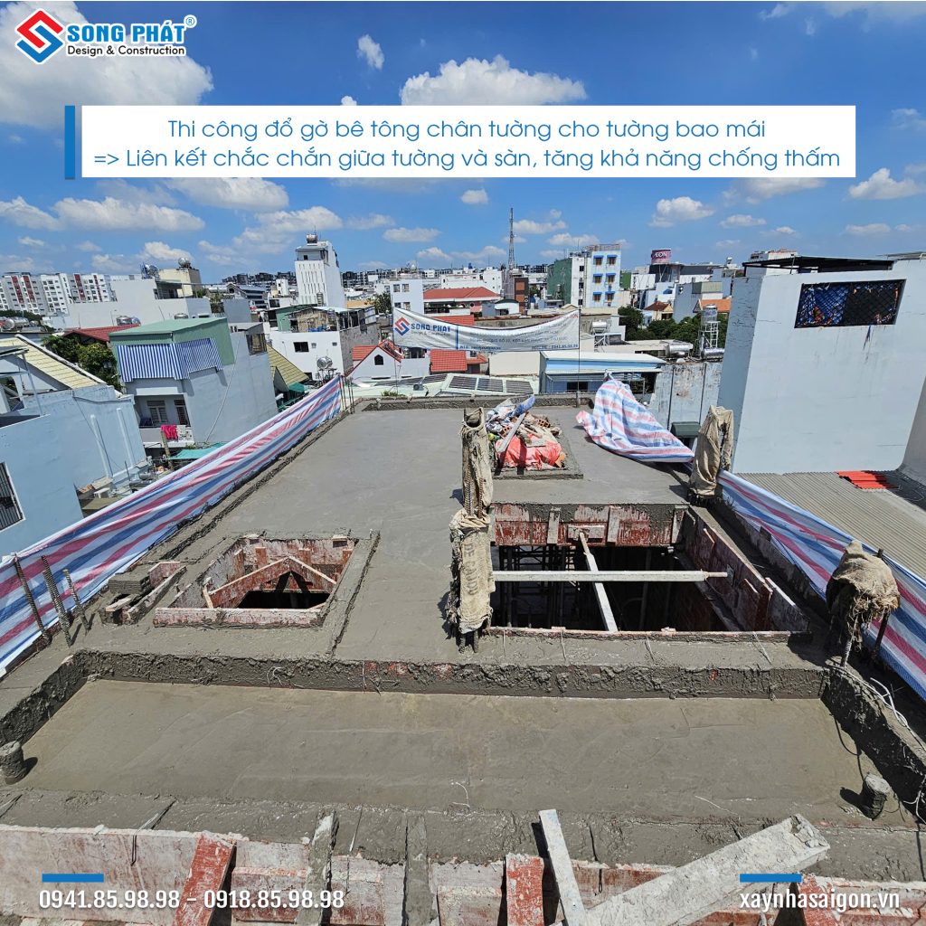 19/10 Hoàn thiện đi thép sàn mái