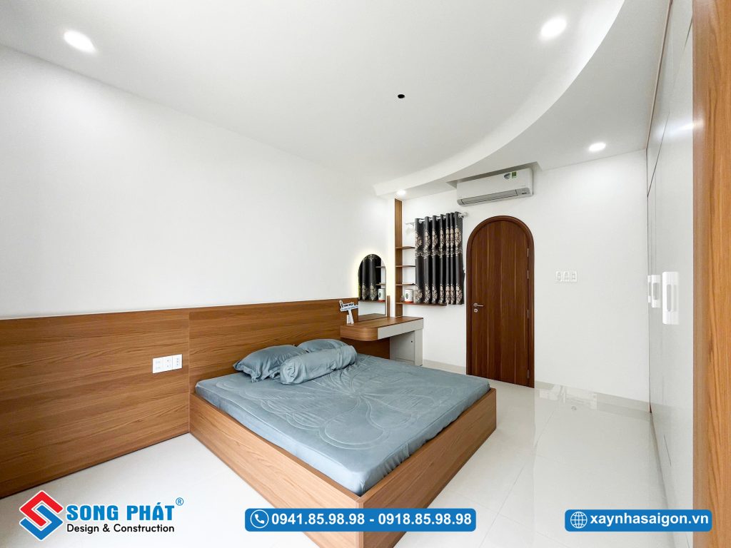 Không gian bố trí hợp lý, đảm bảo sự thông thoáng và riêng tư.