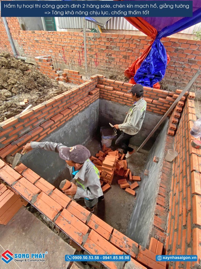 20/05 Xây tô hầm tự hoại
