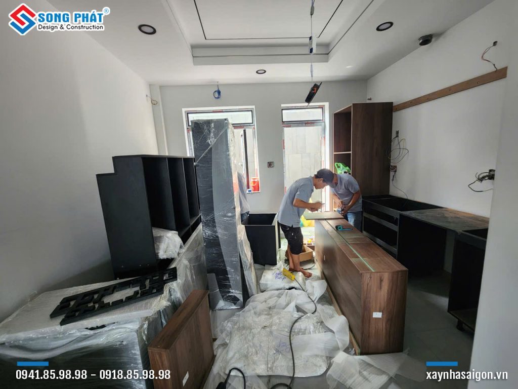 16/12 Thi công nội thất