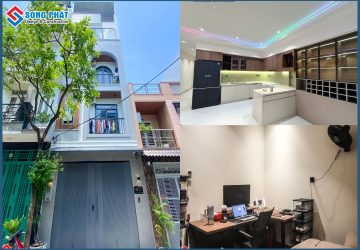 Hình ảnh tổng hợp nhà phố 5 tầng.